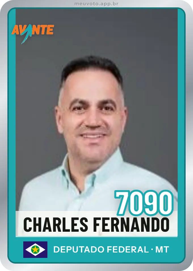 Carta de Charles Fernando, número 7090, Avante