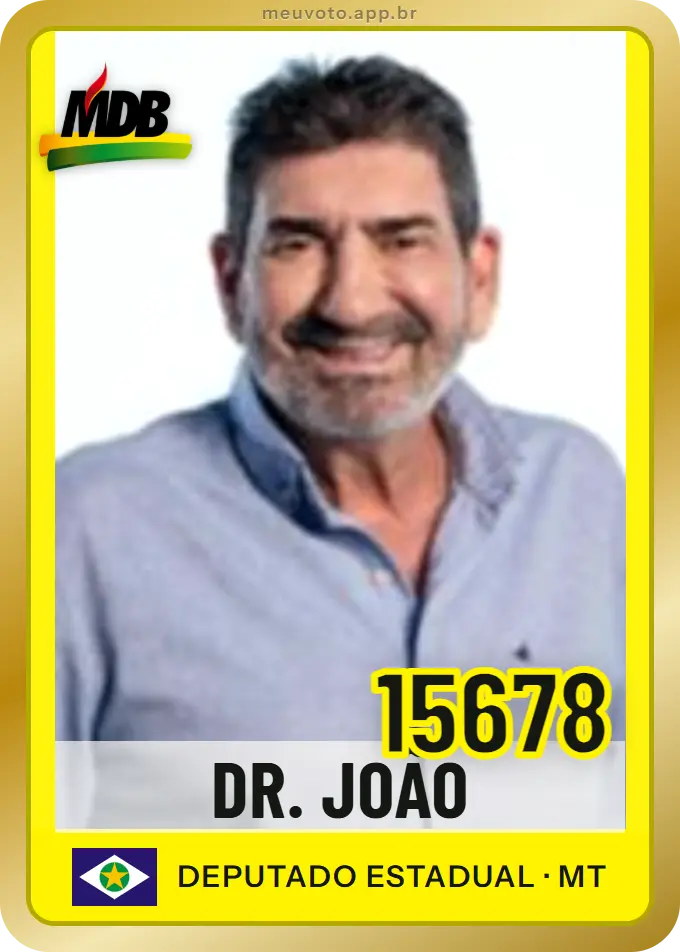 Carta de Dr. João, número 15678, MDB