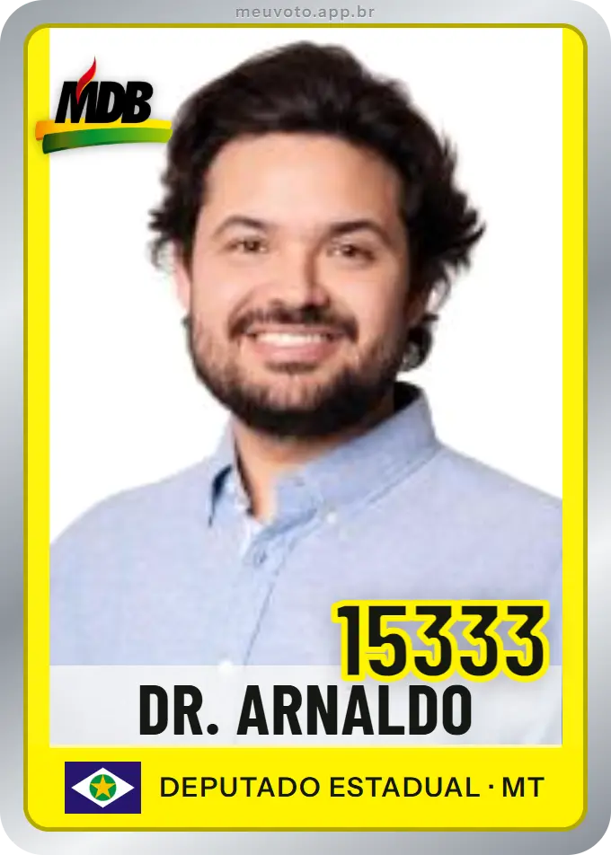 Carta de Dr. Arnaldo, número 15333, MDB