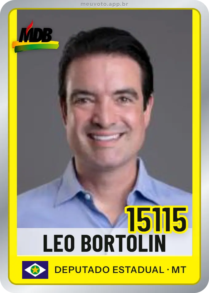 Carta de Leo Bortolin, número 15115, MDB