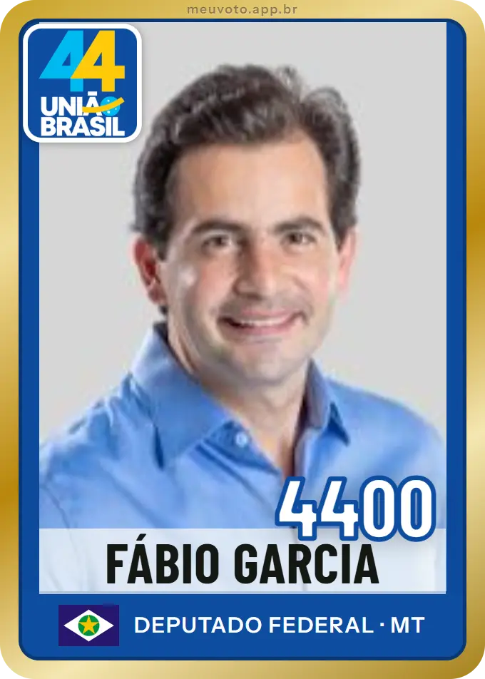Carta de Fábio Garcia, número 4400, União