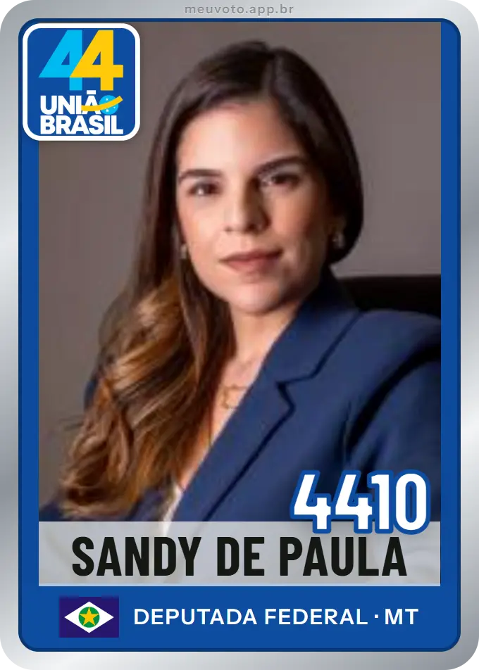 Carta de Sandy de Paula, número 4410, União