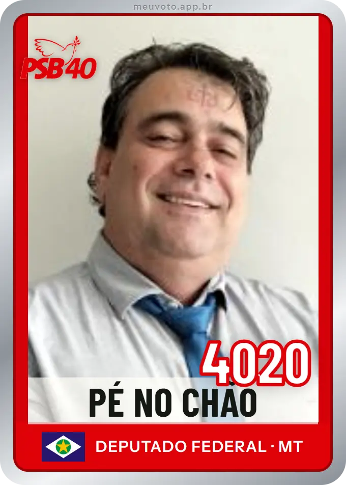 Carta de Pé No Chão, número 4020, PSB