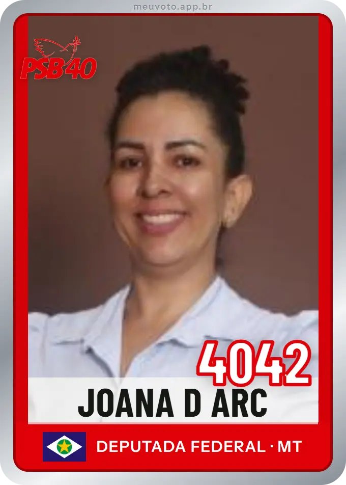 Carta de Joana D Arc, número 4042, PSB
