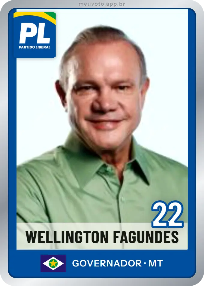 Carta de Wellington Fagundes, número 22, PL