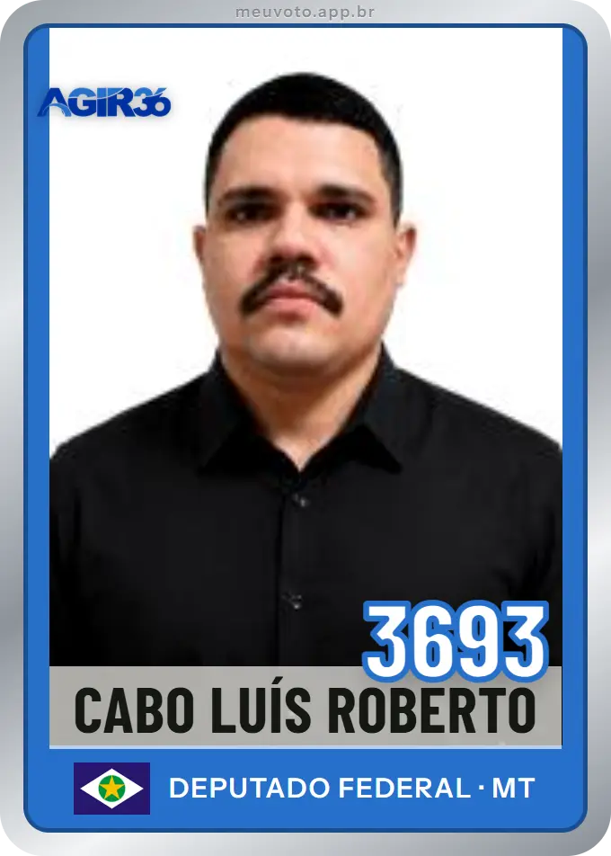 Carta de Cabo Luís Roberto, número 3693, Agir