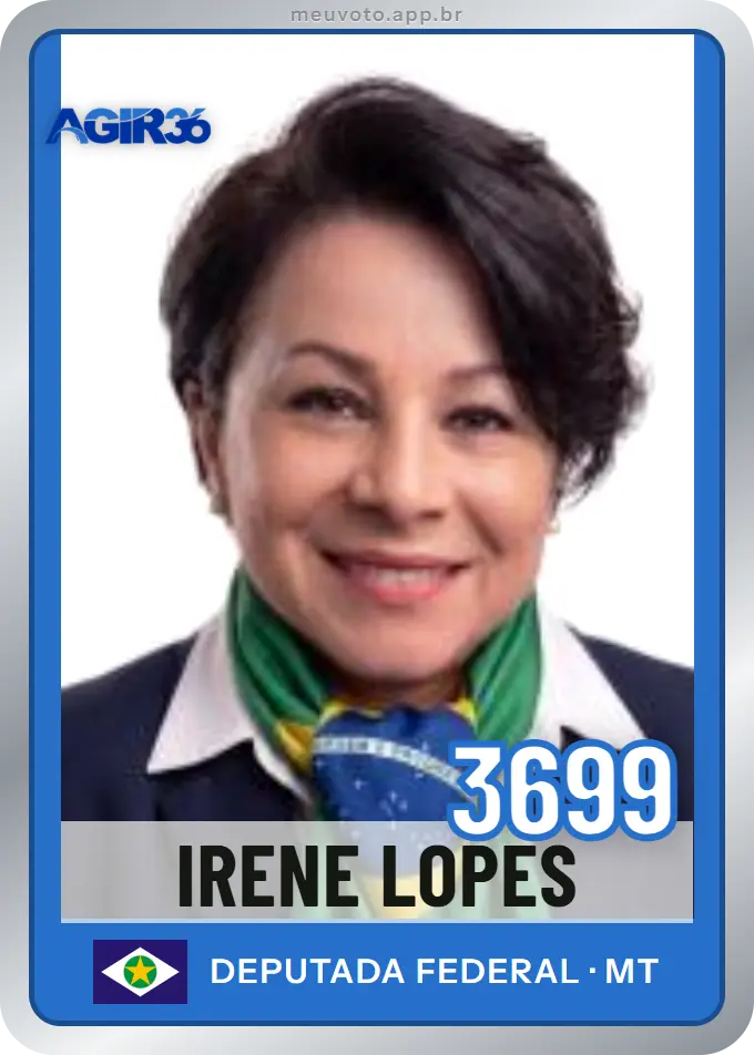 Carta de Irene Lopes, número 3699, Agir