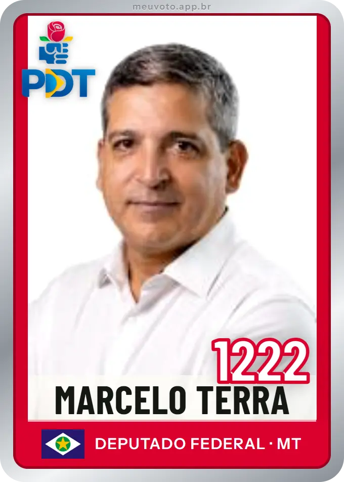 Carta de Marcelo Terra, número 1222, PDT