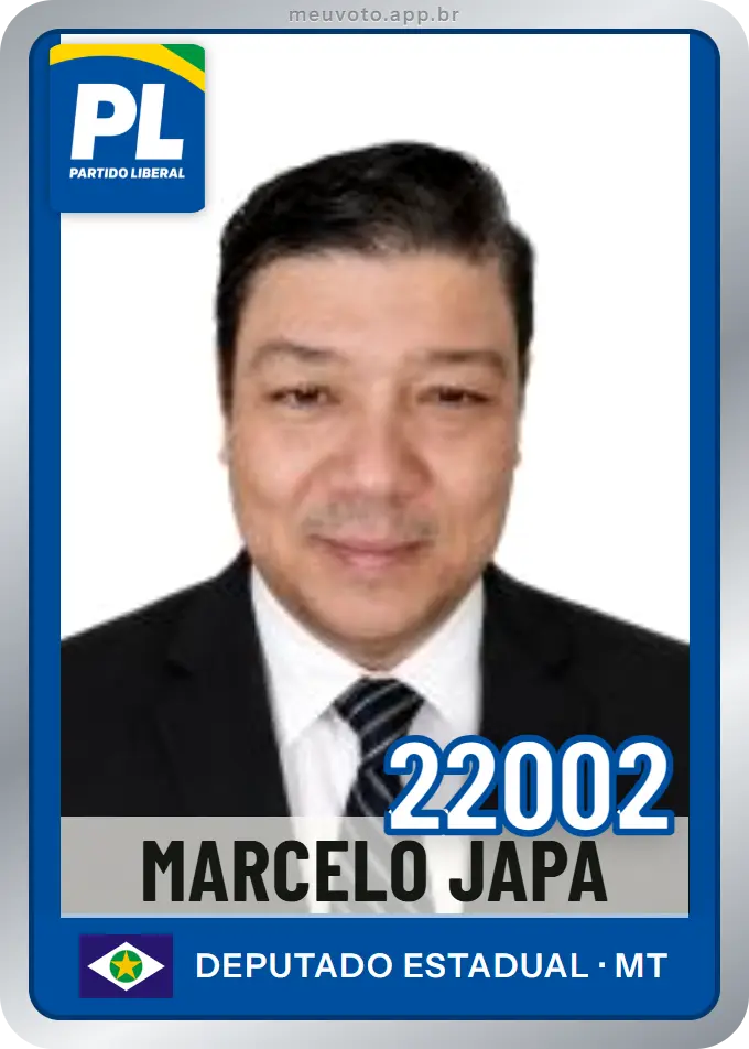Carta de Marcelo Japa, número 22002, PL