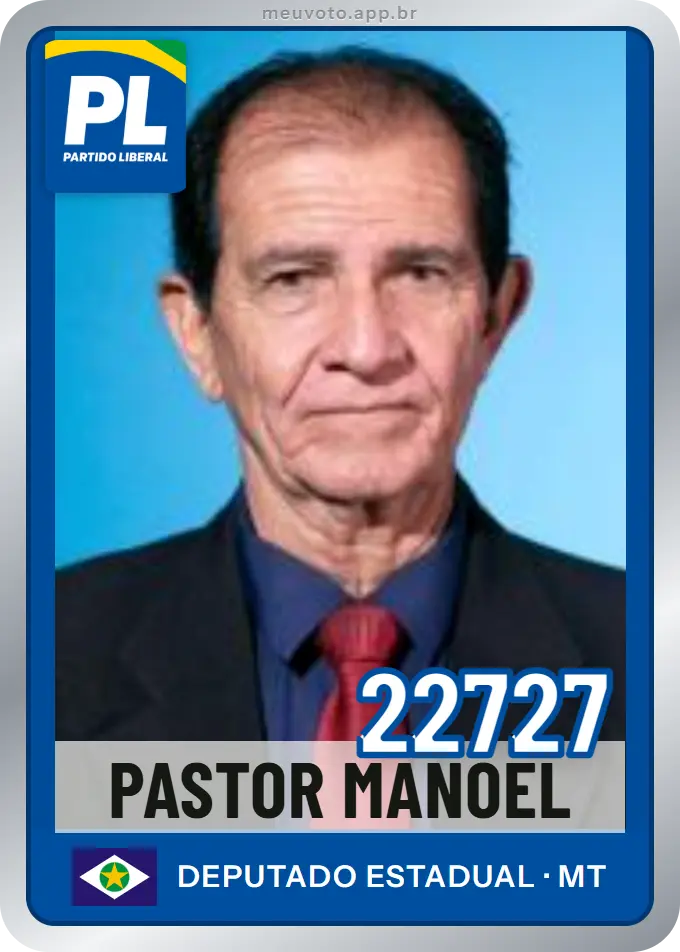 Carta de Pastor Manoel, número 22727, PL