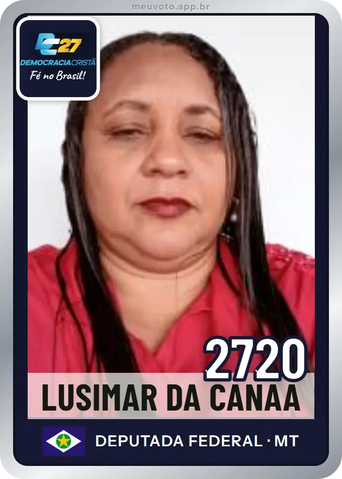 Carta de Lusimar da Canaã, número 2720, DC