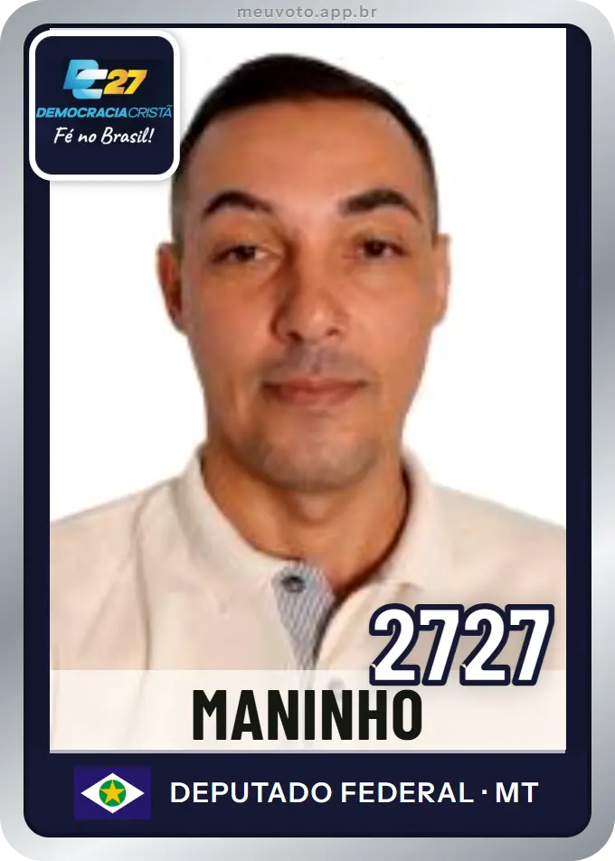 Carta de Maninho, número 2727, DC