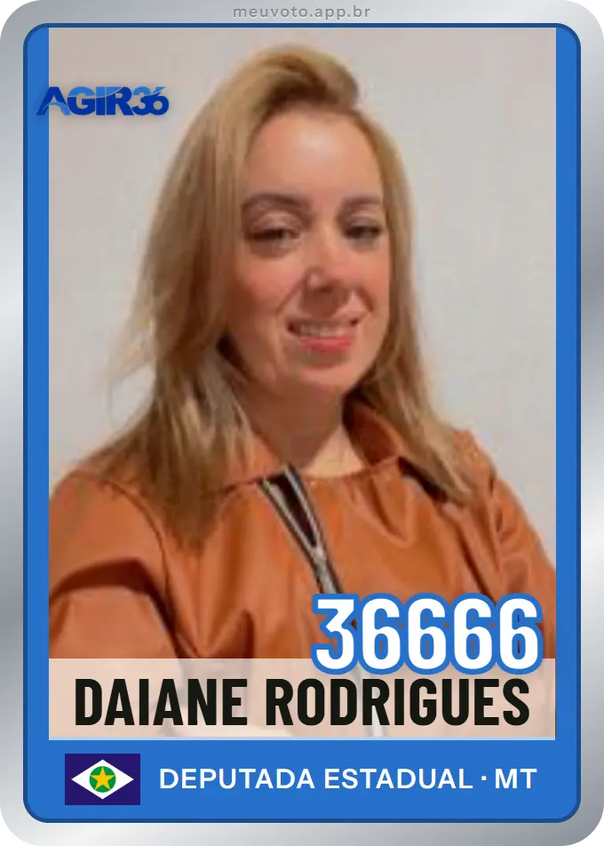 Carta de Daiane Rodrigues, número 36666, Agir