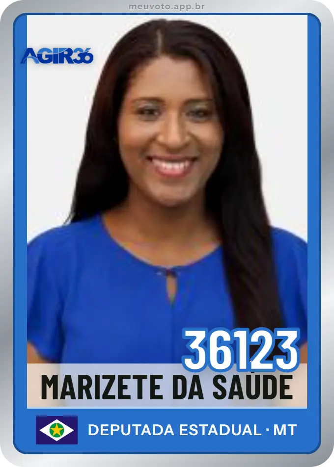 Carta de Marizete da Saúde, número 36123, Agir