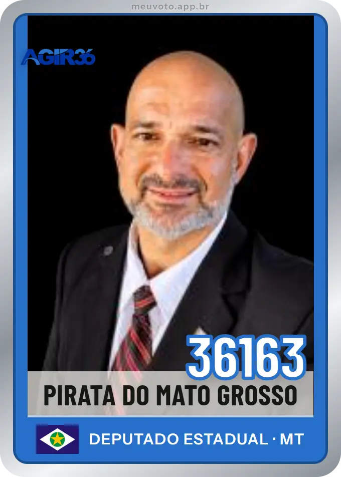 Carta de Pirata do Mato Grosso, número 36163, Agir