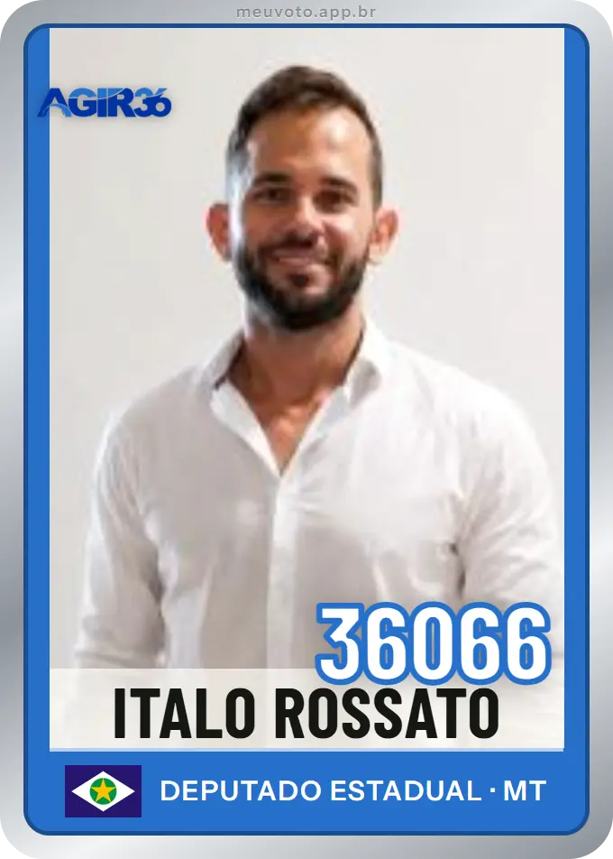 Carta de Italo Rossato, número 36066, Agir