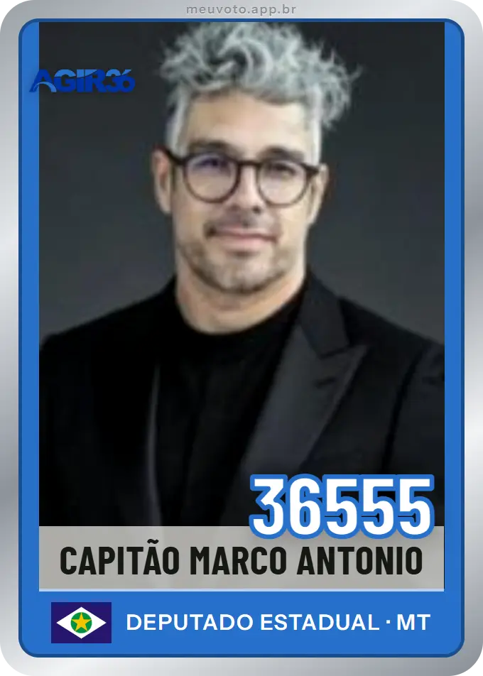 Carta de Capitão Marco Antonio, número 36555, Agir
