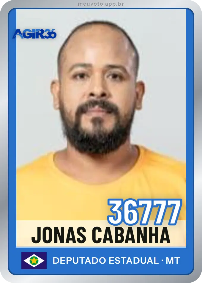 Carta de Jonas Cabanha, número 36777, Agir