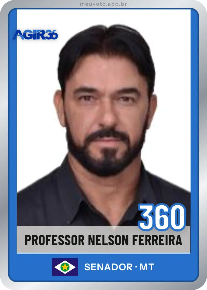 Carta de Professor Nelson Ferreira, número 360, Agir