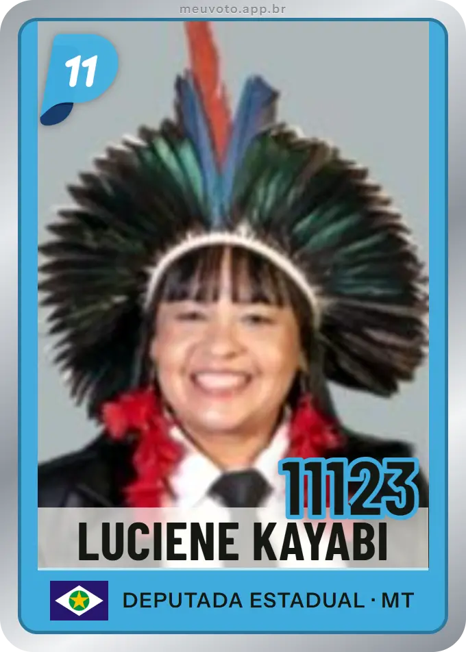 Carta de Luciene Kayabi, número 11123, PP