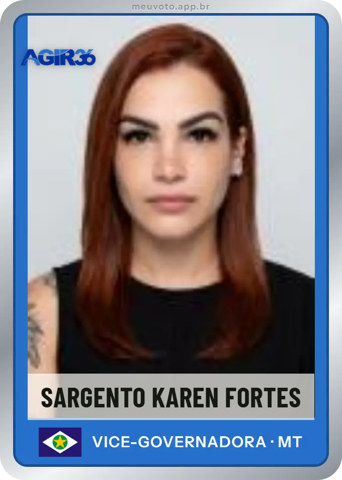 Carta de Sargento Karen Fortes, Agir