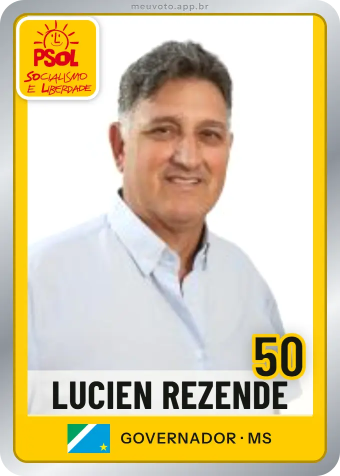 Carta de Lucien Rezende, número 50, PSOL