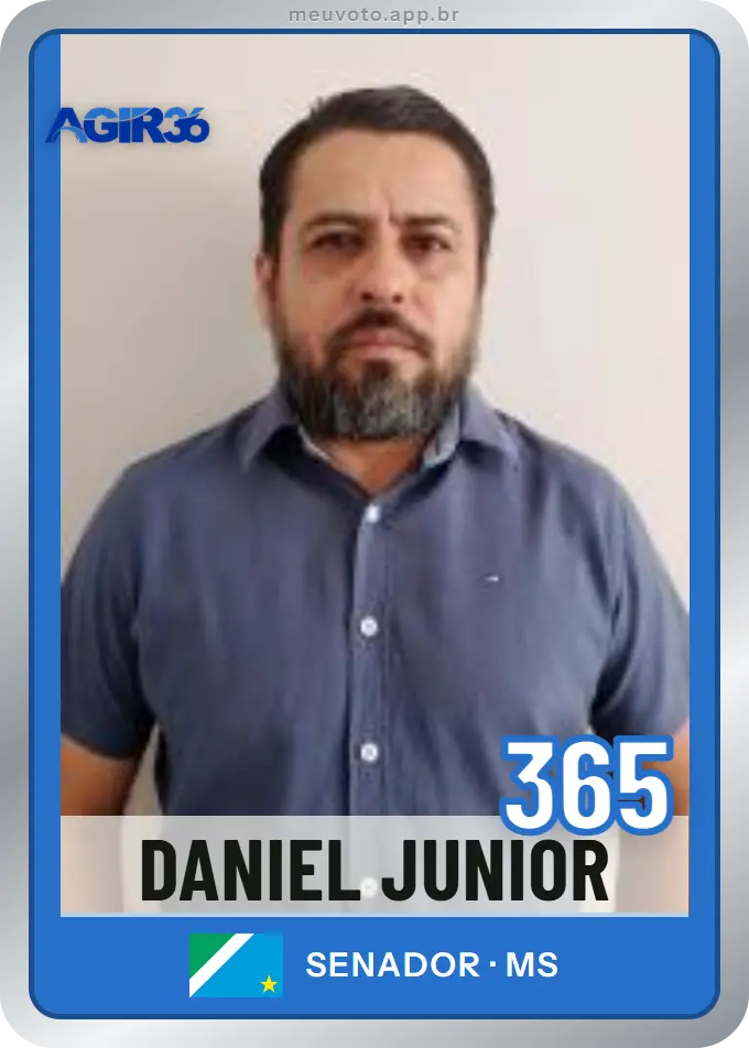 Carta de Daniel Junior, número 365, Agir