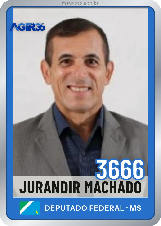 Carta de Jurandir Machado, número 3666, Agir