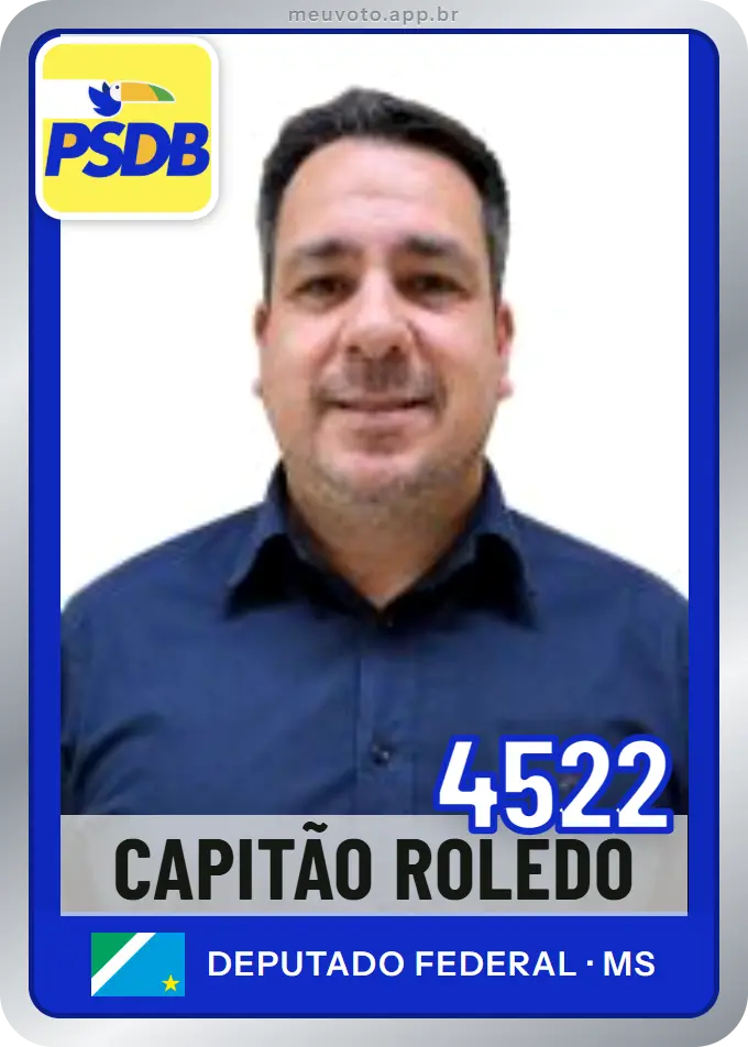 Carta de Capitão Roledo, número 4522, PSDB