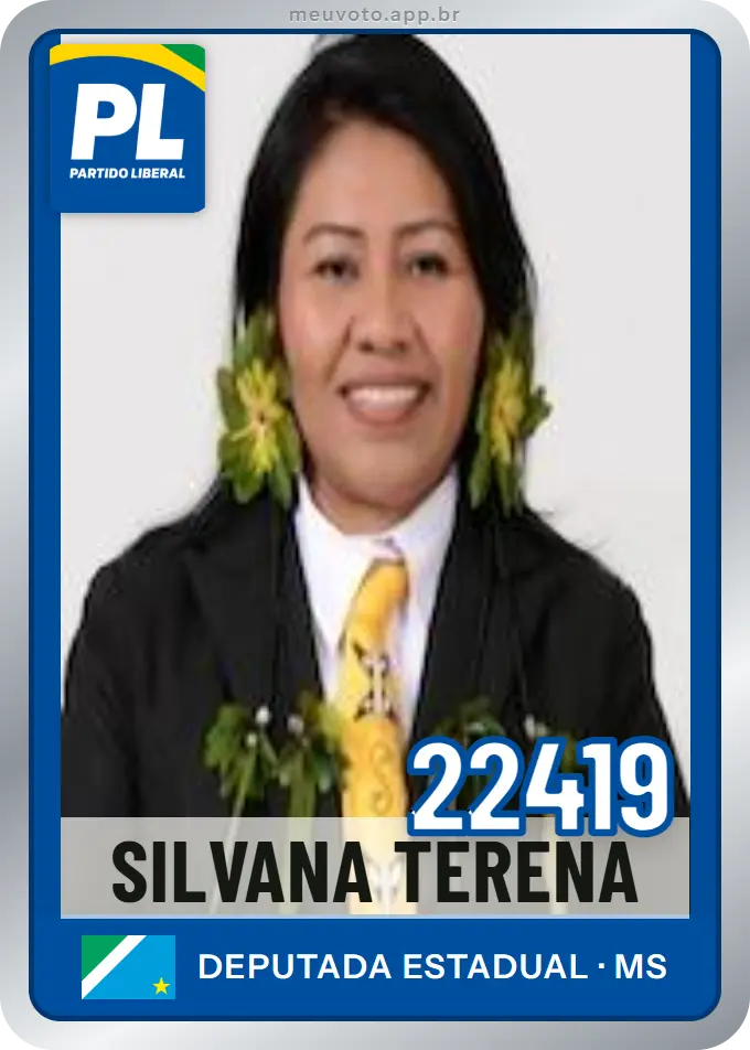Carta de Silvana Terena, número 22419, PL