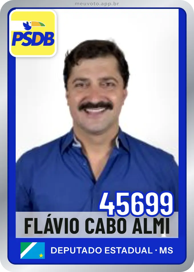 Carta de Flávio Cabo Almi, número 45699, PSDB
