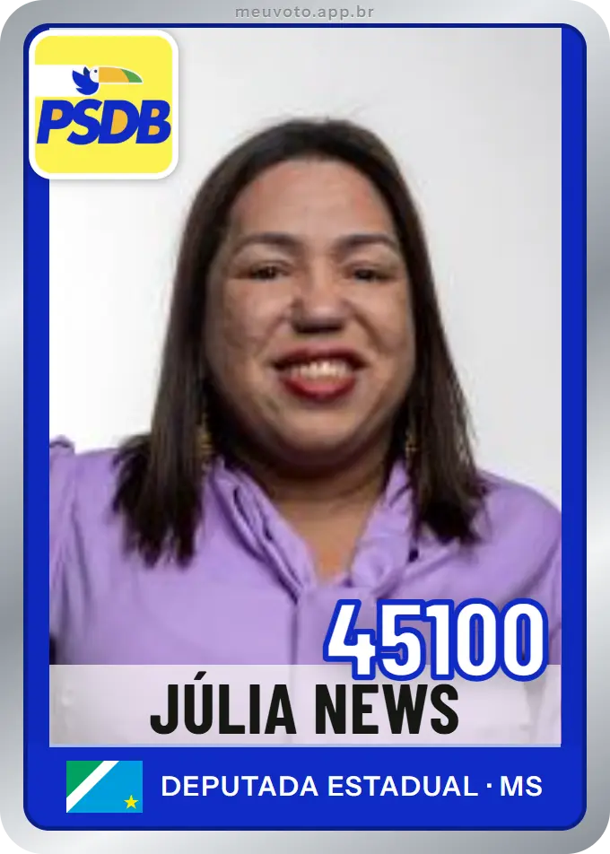 Carta de Júlia News, número 45100, PSDB