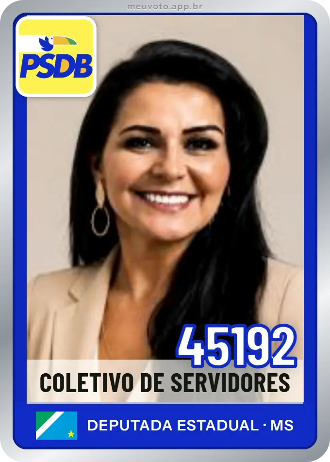 Carta de Coletivo de Servidores, número 45192, PSDB