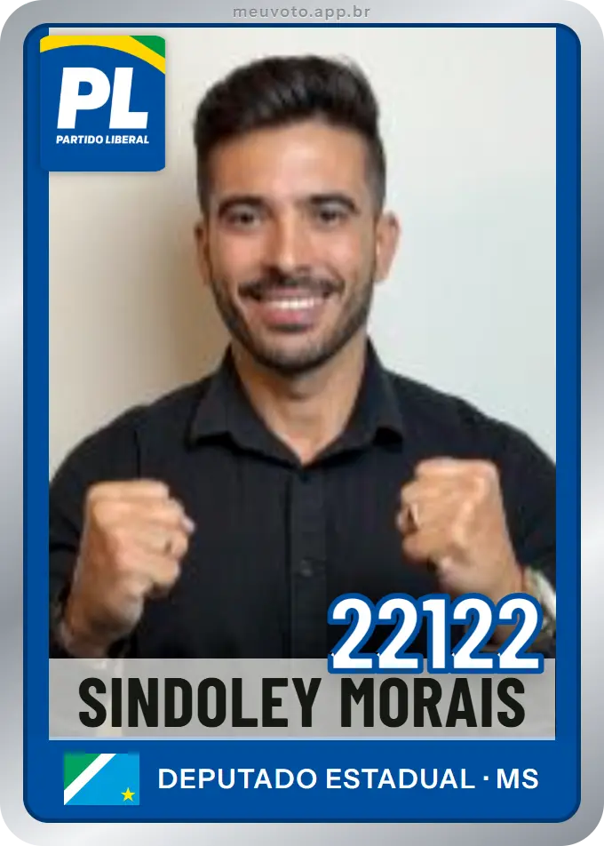 Carta de Sindoley Morais, número 22122, PL