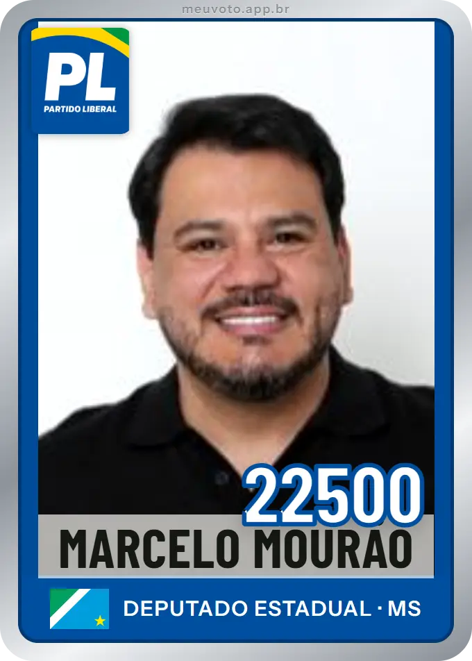 Carta de Marcelo Mourão, número 22500, PL