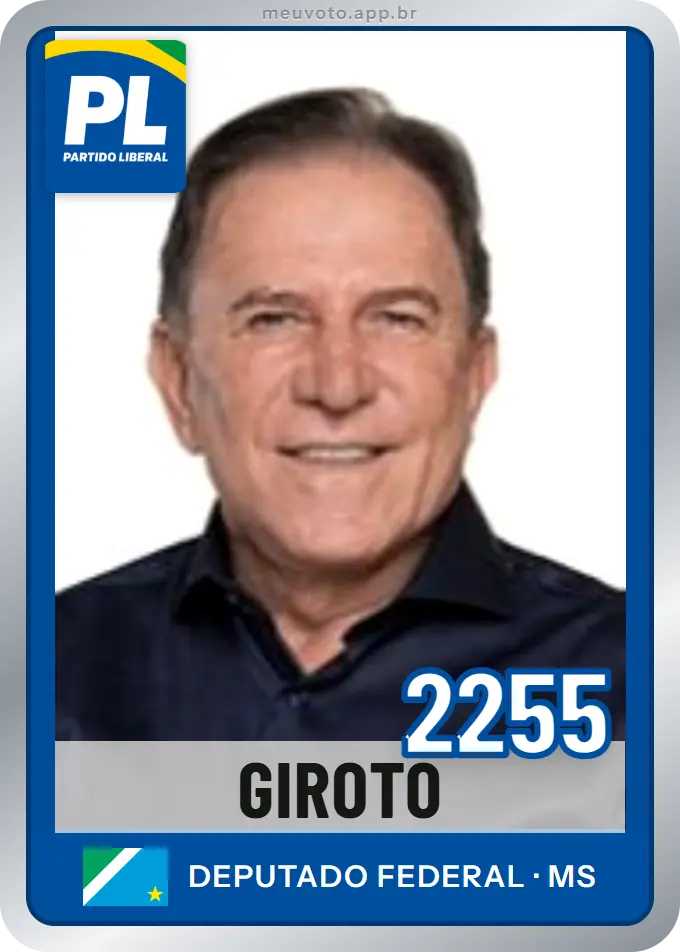 Carta de Giroto, número 2255, PL