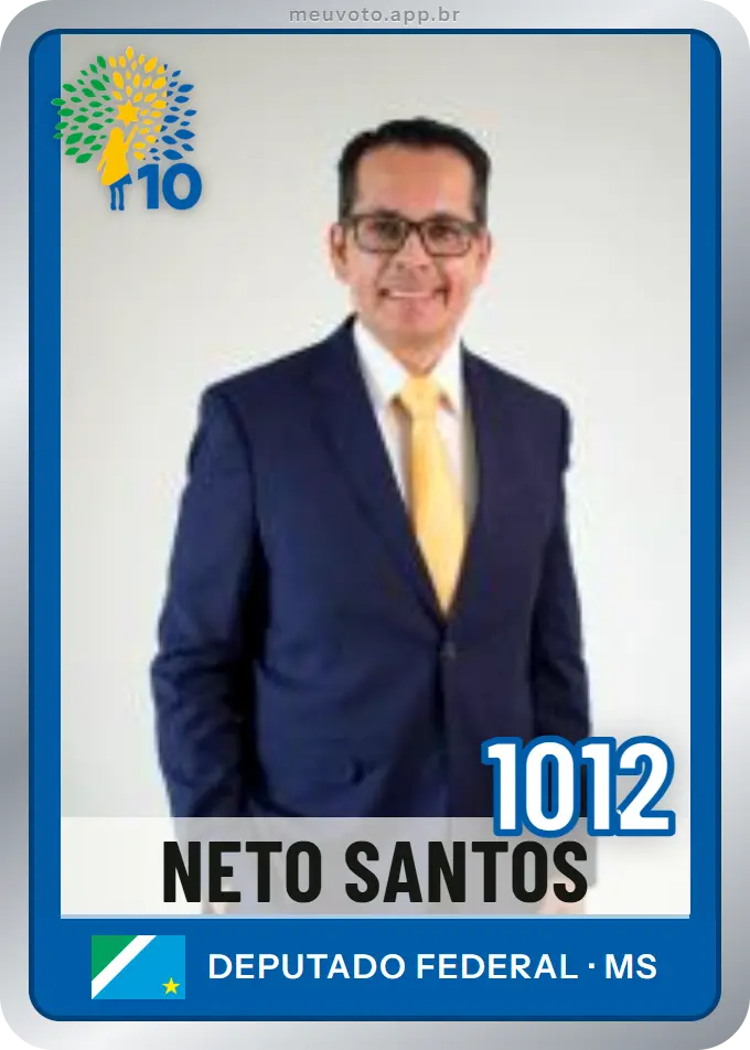 Carta de Neto Santos, número 1012, Republicanos