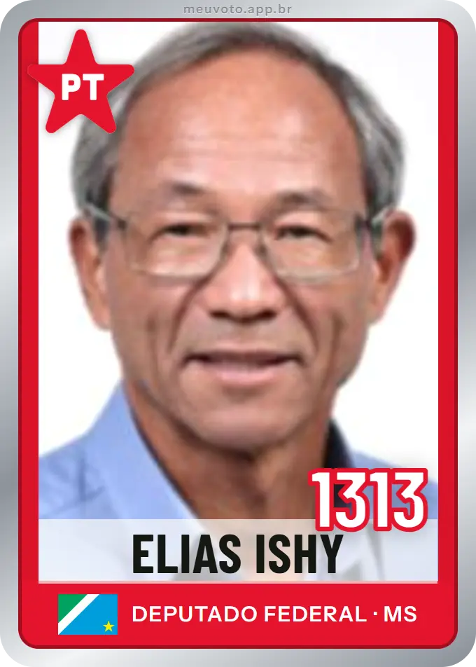 Carta de Elias Ishy, número 1313, PT