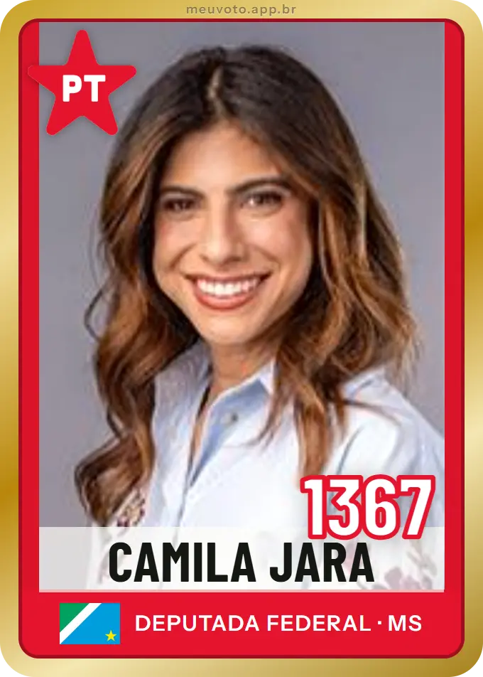 Carta de Camila Jara, número 1367, PT