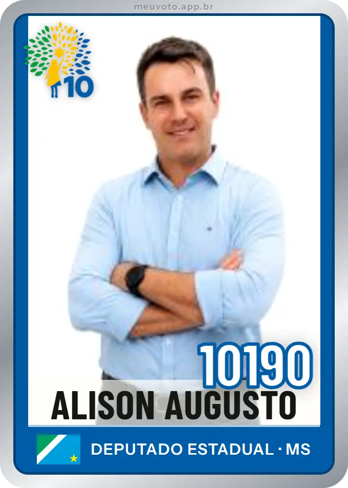 Carta de Alison Augusto, número 10190, Republicanos