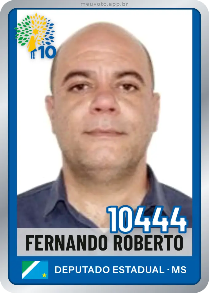 Carta de Fernando Roberto, número 10444, Republicanos