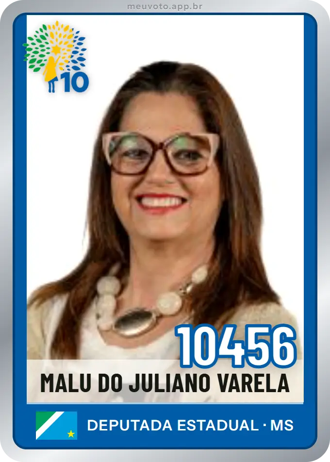Carta de Malu do Juliano Varela, número 10456, Republicanos