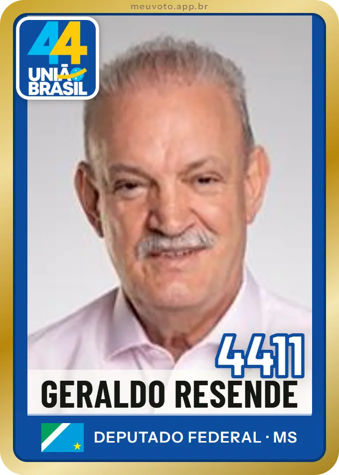 Carta de Geraldo Resende, número 4411, União