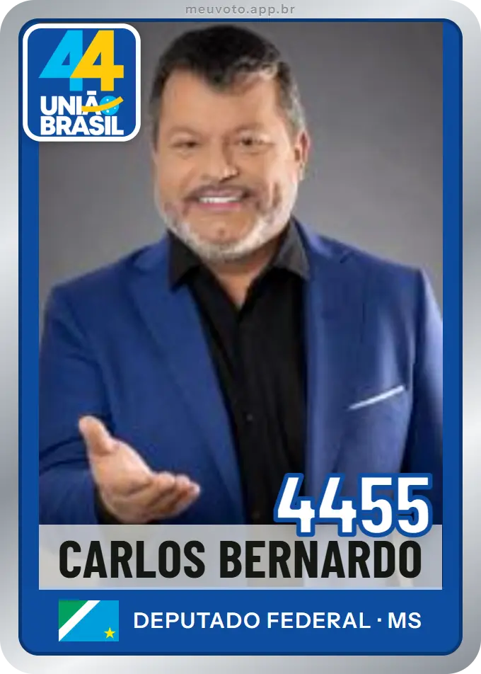 Carta de Carlos Bernardo, número 4455, União