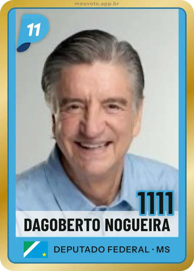 Carta de Dagoberto Nogueira, número 1111, PP