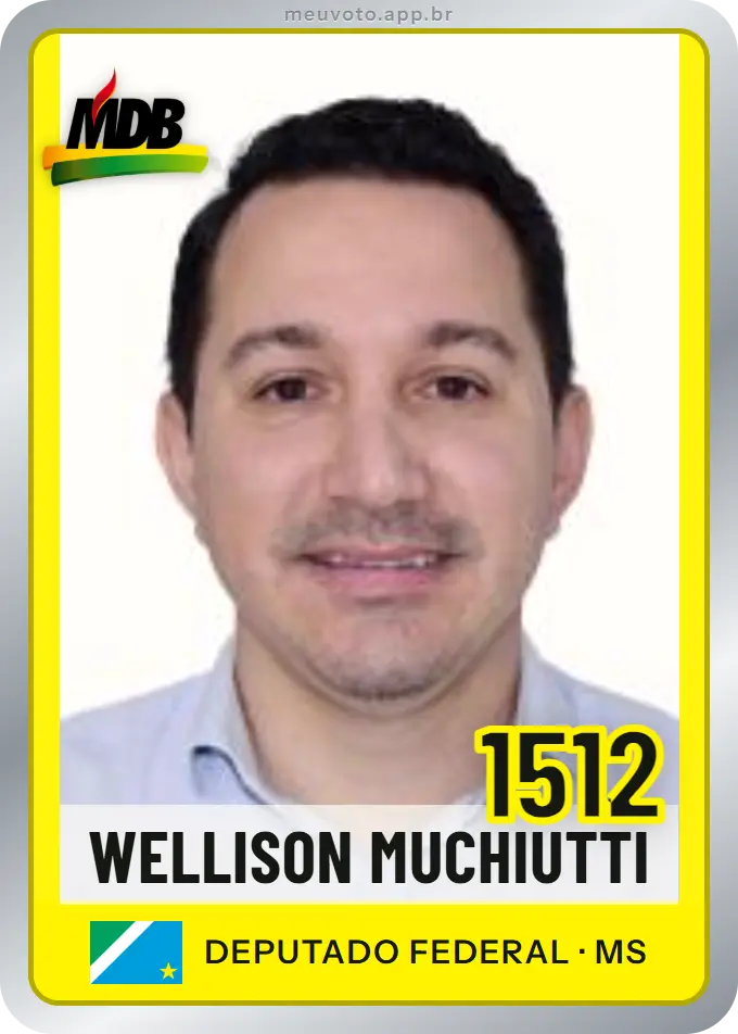 Carta de Wellison Muchiutti, número 1512, MDB