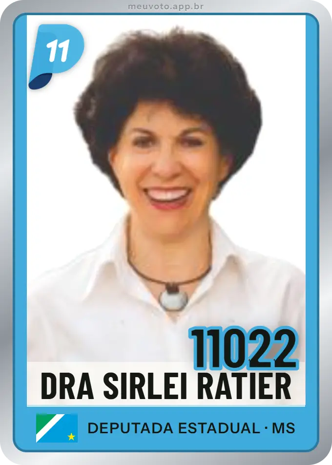 Carta de Dra Sirlei Ratier, número 11022, PP