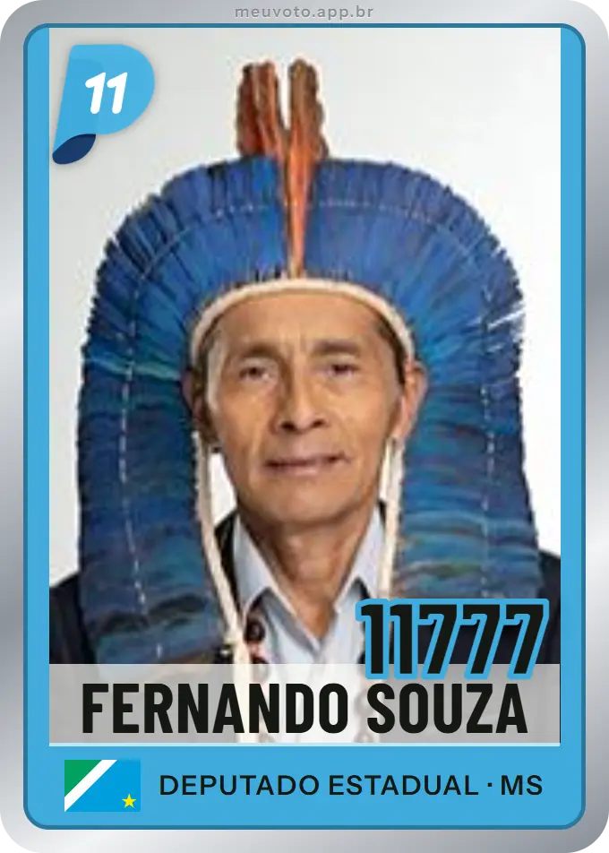 Carta de Fernando Souza, número 11777, PP