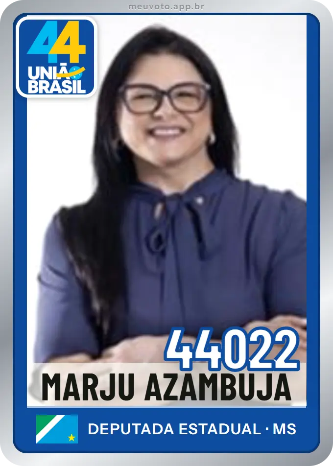 Carta de Marju Azambuja, número 44022, União