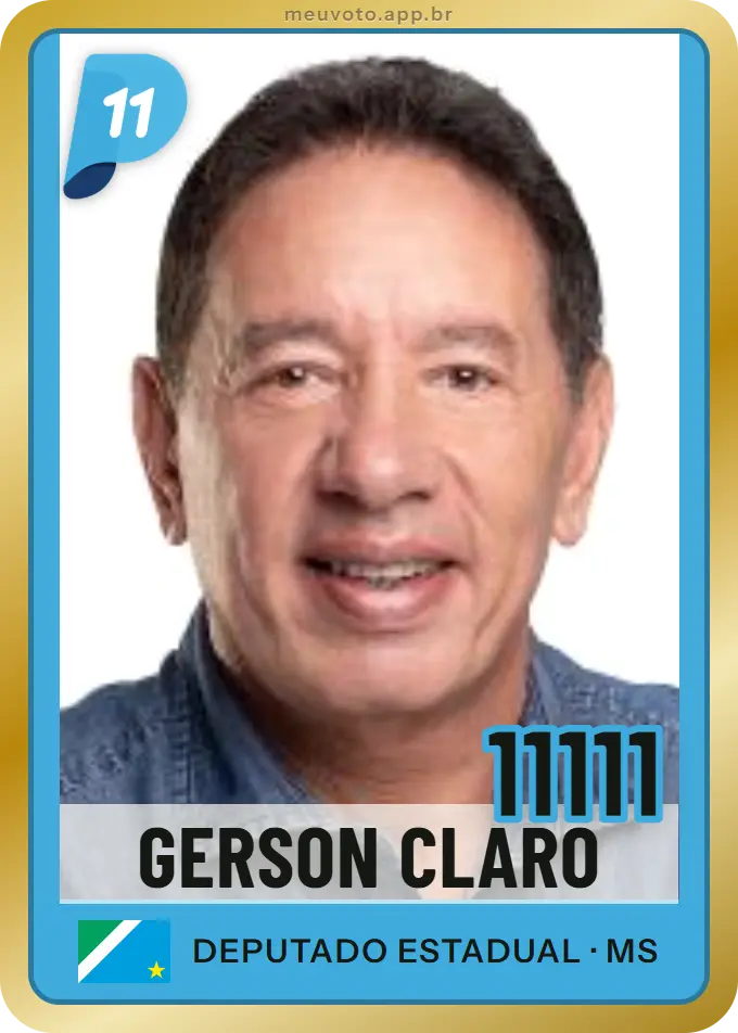 Carta de Gerson Claro, número 11111, PP